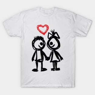 Valentine's Day - Lovely Doodle T-Shirt